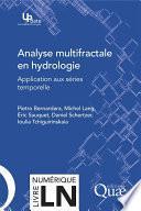 Analyse multifractale en hydrologie