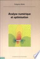 Analyse numérique et optimisation