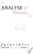 Analyse & prévision