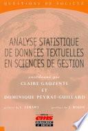 Analyse statistique de données textuelles en sciences de gestion