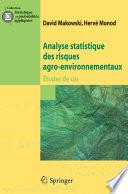 Analyse statistique des risques agro-environnementaux