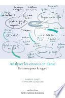 Analyser les œuvres en danse