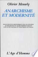 Anarchisme et modernité