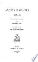 Anciens glossaires romans