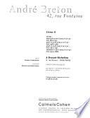 André Breton: Livres II, 9 au 11 avril 2003