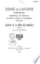 André de Lafaisse [d'Aubenas]...