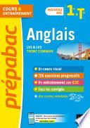 Anglais 1re/Tle (tronc commun) - Prépabac Cours & entraînement