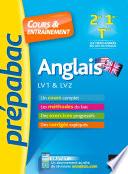 Anglais 2de, 1re, Tle toutes séries, LV1 & LV2 - Prépabac Cours & entraînement