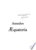 Annales aequatoria