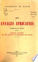 Annales africaines