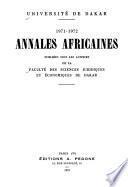 Annales africaines