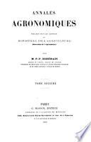 Annales agronomiques