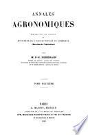 Annales agronomiques