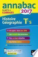 Annales Annabac 2017 Histoire-Géographie Tle S