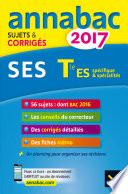 Annales Annabac 2017 SES Tle ES