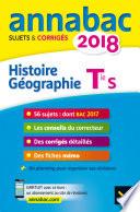 Annales Annabac 2018 Histoire-Géographie Tle S