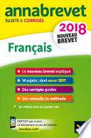 Annales Annabrevet 2018 Français 3e