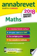 Annales Annabrevet 2018 Maths 3e