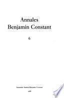 Annales Benjamin Constant