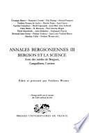 Annales bergsoniennes