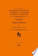 Annales bergsoniennes, IX
