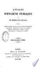 Annales d'hygiène publique, industrielle et sociale