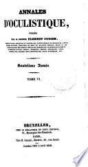 Annales d'oculistique