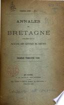 Annales de Bretagne et des pays de l'Ouest