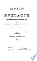 Annales de Bretagne
