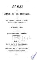 Annales de chimie et de physique