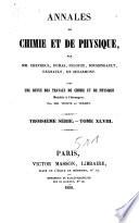 Annales de chimie et de physique