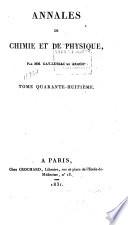 Annales de chimie et de physique
