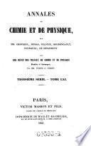 Annales de chimie