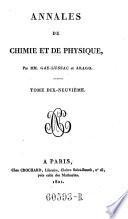 Annales de chimie; ou recueil de memoires Concernant la chimie et les Arts qui en dependent. Par (Louis Bernard Guyton) de Morveau, (Antoine Laurent) Lavoisier, (Gaspard) Monge (comte de Peluse), (Claude Louis comte de) Berthollet, (Antoine Francois comte) de Fourcroy, (Philippe Frederic) Baron de Dietrich, (Jean Henri) Hassenfratz et (Pierre Auguste) Adet (gall.)
