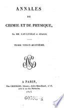 Annales de chimie; ou recueil de memoires Concernant la chimie et les Arts qui en dependent. Par (Louis Bernard Guyton) de Morveau, (Antoine Laurent) Lavoisier, (Gaspard) Monge (comte de Peluse), (Claude Louis comte de) Berthollet, (Antoine Francois comte) de Fourcroy, (Philippe Frederic) Baron de Dietrich, (Jean Henri) Hassenfratz et (Pierre Auguste) Adet (gall.)