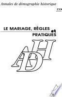 Annales de démographie historique