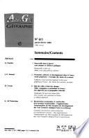 Annales de géographie