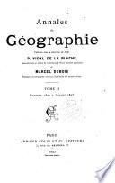 Annales de géographie