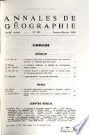 Annales de géographie