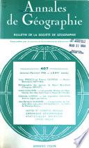 Annales de géographie