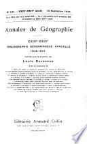 Annales de geographie