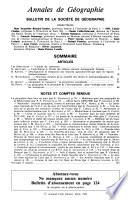 Annales de géographie