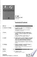 Annales de géographie