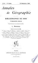 Annales de géographie