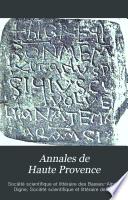 Annales de Haute Provence