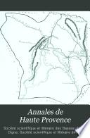 Annales de Haute Provence
