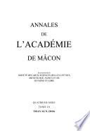 Annales de l'Académie de Mâcon