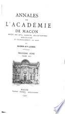 Annales de l'Académie de Mâcon