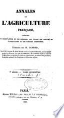 Annales de l'agriculture française