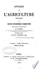 Annales de l'agriculture française